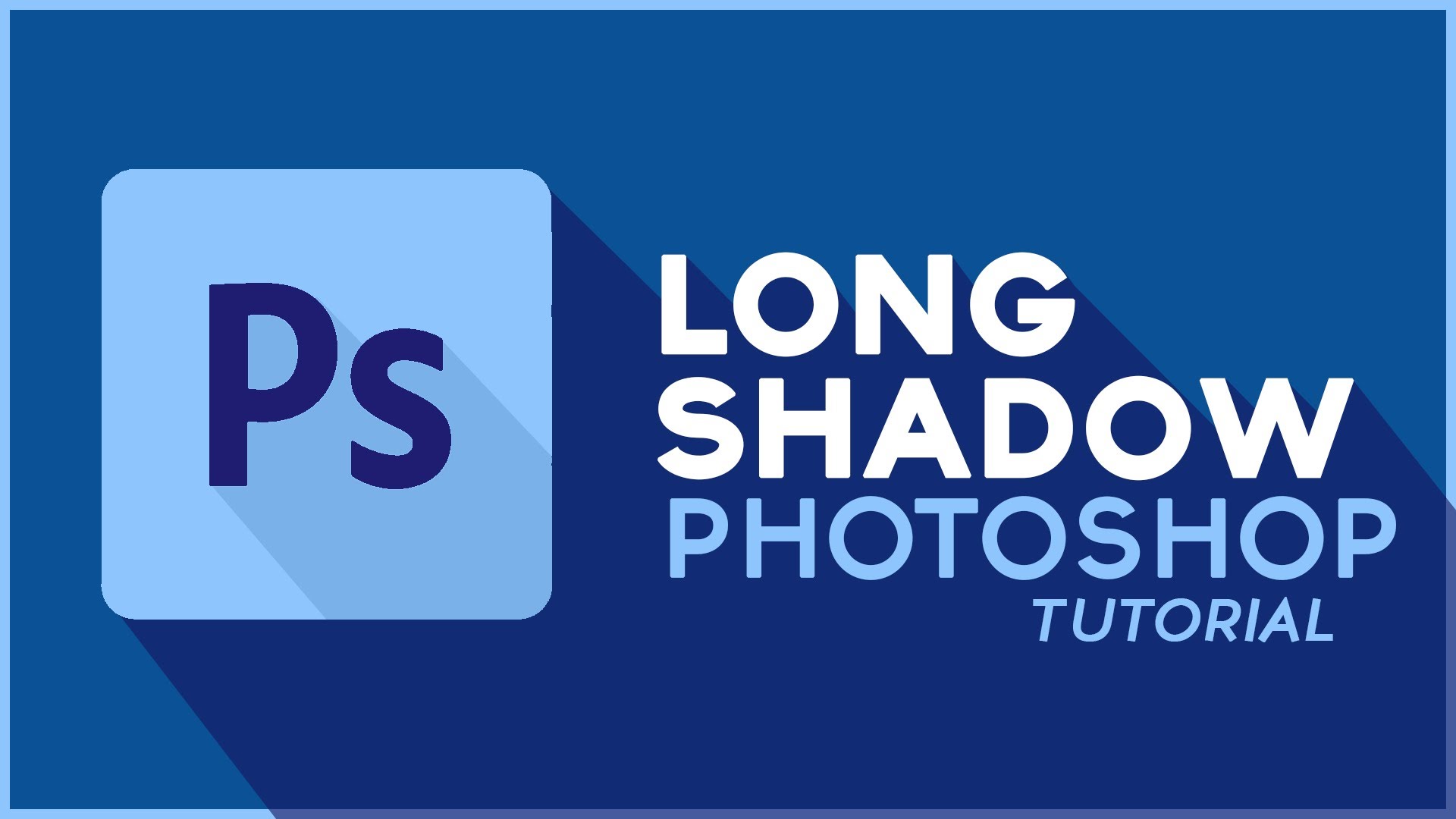long shadow en photoshop diseños creativos