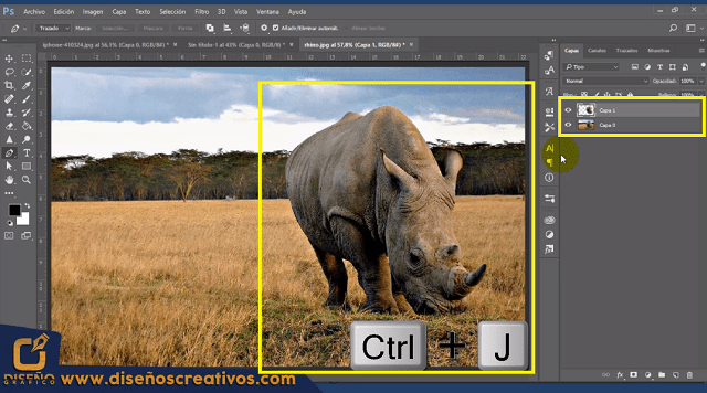Como hacer un EFECTO 3D POP OUT en Photoshop | Tutorial
